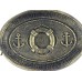 Antique Gold Cast Iron Decorative Anchors And Lifering Bowl 8" - Life Ring Decoration - Coastal Living   